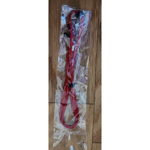 Eyeglass‎ Holder Strap Cord Lanyard Chain Necklace Red Adjustable - Picture 1 of 3